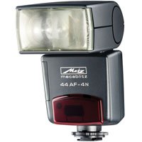 Metz 44AF-4N Shoe Mount TTL Flash for Nikon F70, N80, F80, F100, F200, F2 Analogue Cameras.