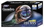 PNY VCQ4280NVS-PB Nvidia Quadro4 280 NVS 64MB AGP 8x Graphics Card