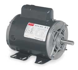 Dayton 6K148 Motor, Cap-Start, 1 HP, 1725, 115/208-230 V