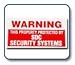 Streetwise STK1 Security Sticker -SDC
