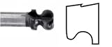Whiteside 6024 Cabinet Making, European Style Drawer Pull Router Bit (Shank: 1/2
