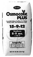 Osmocote Plus 15-9-12 Minors, 5-6 Month Osmocote Plus 15-9-12 Minors, 5-6 Month