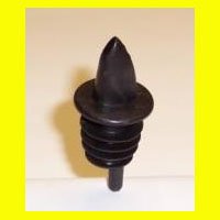 12 Bottle Pour Spouts (Free Style) - Black by SHOPZEUS