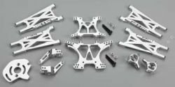 Integy T8547SILVER Alloy Conversion Set 1/10 Slash 4x4