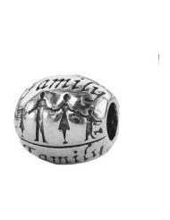 Sterling Silver Family Genuine Zable Bead Charm bz19.9940