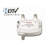Channel Master CM-3412 2-Way Digital Distribution Amplifier (Silver)