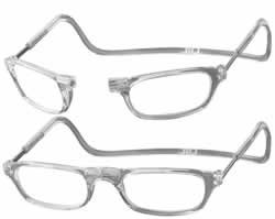 Clic Magnetic Reading Glasses Clear
