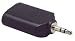 Philips 3.5mm Stereo Y Adapter 1 Plug To 2 Jacks