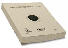 50 Official NRA 10 meter air rifle paper targets by Daisy