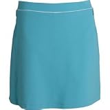 Tehama Textured Piped 18 Skort (COLOR: Teal, SIZE:Small)
