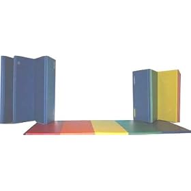 4' x 6' x 2" Crosslink Mats - Exercise, Gym, Gymnastic, Wrestling, Martial Art, Cheerleading, Tumbling, etc.