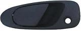 93-97 HONDA DEL SOL delsol FRONT DOOR HANDLE LH (DRIVER SIDE), Outer, Black (1993 93 1994 94 1995 95 1996 96 1997 97) 17114 72180SR3J02ZD