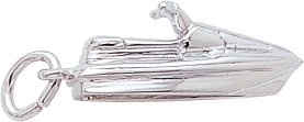 Childrens Toyshop  Jewelry : Jet Ski Charm by Rembrandt Charms