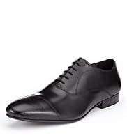 Limited Collection Leather Almond Toe Shoes
