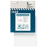 Chartpak DAFPB8L Self-adhesive laser drafting applique film, 8-1/2x11, 100 matte sheets/box