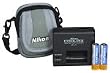Nikon MH-71 Battery Quick Charger Kit for Coolpix L1, 2200, 3200, 4100, 4600, 5600, 7600 Digital Cameras