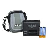 Nikon MH-71 Battery Quick Charger Kit for Coolpix L1, 2200, 3200, 4100, 4600, 5600, 7600 Digital Cameras