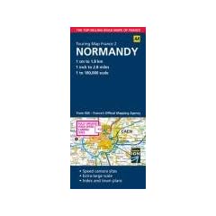 2. Normandy (AA Road Map France Series)