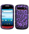 Purple Leopard Print Protector Case for Samsung Admire R720
