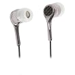 Ultra U12-41499 Carbon 2.0 Noise Isolating Earbuds - 20-20K Hz, 9mm Driver, 3Ft Cord, 3.5mm Gold Plated Connector, 3 Earbud Sizes, Carbon Fiber Accents, Electroplated Casing, 3-Click Microphone, Black
