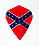 5 Sets - CONFEDERATE FLAG - Hard Poly flights