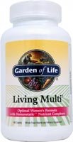 Garden of Life Living Multi Optimal Women's Formula, 180 caplets (Pack of 2)