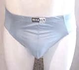 Mens Light Blue Pouch Briefs