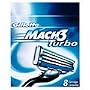 Gillette MACH 3 Turbo Cartridges 8 Refill Cartridges