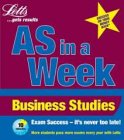 Business Studies (Revise AS in a Week)