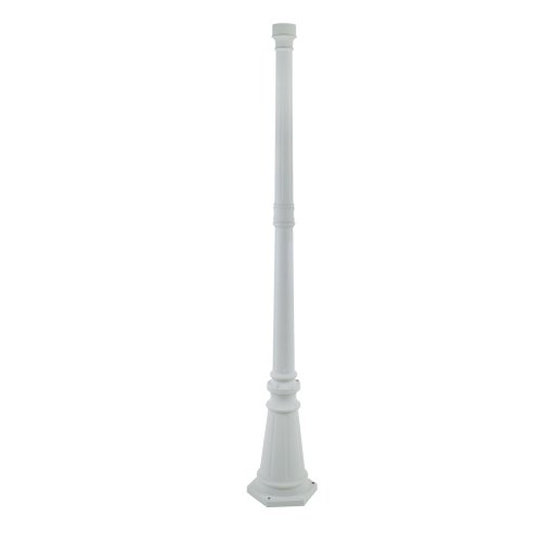 Royce Lighting RL9145PST/WT Universal Post Outdoor Lamp.White