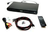 Philips All Region Multi Region Code Free Zone Free Hi-Def 1080p Up-Converting DVD Player With Divx, USB. Plays PAL/NTSC DVD's (Free HDMI Cable) - 110/220 Volts Dual Voltage Worldwide USE - Play Region 1,2,3,4,5,6,0