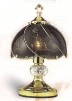 3 Way Touch Lamp, Black Color