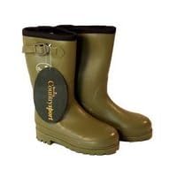 Kids neoprene Wellington Boots. Colour Olive.