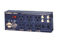 Tripp Lite ISOBAR6DBS Isobar Ultra Surge ProtectorSuppressor w CoaxRJ11 6 outlets 6ft Cord 2850 Joules