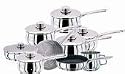 Stellar 1000 9 Pce Set - 14cm MP,14/16/18/20/22cm SP, 26cm Saute, 24 cm non stick Frypan & Multi Steamer