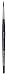 da Vinci Watercolor Series 5530 CosmoTop Mix B Paint Brush, Round Synthetic/Natural Mix, Size 4 (5530-04)