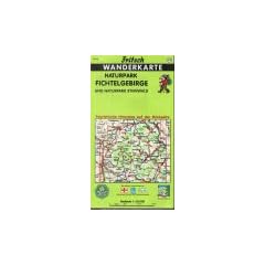 Fritsch Karten, Nr.52, Naturpark Fichtelgebirge und Naturpark Steinwald: Touristische Hinweise auf der R�ckseite. Mit farbiger Wegemarkierung Und Wanderparkpl�tzen