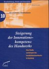 Produkt-Bild: Steigerung der Innovationskompetenz des Handwerks