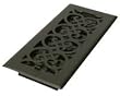 Decor Grates 4" X 10" Black Floor Register