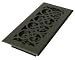 Decor Grates 4" X 10" Black Floor Register