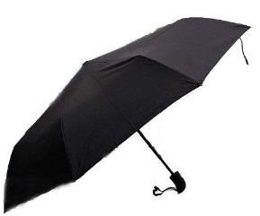 自动开闭式 晴雨兼用折りたたみ伞 男女兼用 黑
