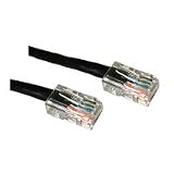Cables To Go 26374 Cat5E 350MHz Assembled Patch Cable (1 Feet, Black)