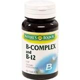 B-Complex & B-12 Tablets, by Nature's Bounty-90 Tablets