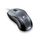 Logitech V100 Optical Mouse for Notebooks - Mouse - optical - 3 button(s) - wired - USB