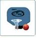 Pro-Rebounder Poolside Basketball Game