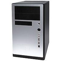 Antec NSK3300-EC PC Gehäuse TinyTower 2 x 5.25 Schwarz-silber
