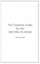 Complete Guide for the Meeting Planner