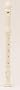 Bressan Alto Recorder, a 415 - Ivorine