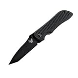 Review Benchmade  / Benchmade Nitrous Stryker, Black G-10 Handle, Tanto, Plain, Black Bl.