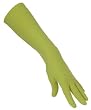 Spring Lime Green Elbow Length Form Fitting Garden Gloves